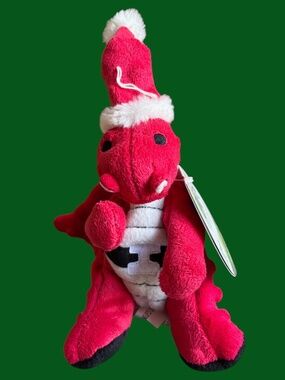 GoDog Holiday Chew Guard Dragons Dog Toy - NWT